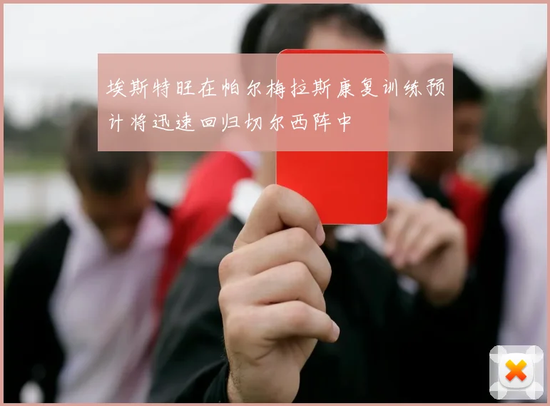 埃斯特旺在帕尔梅拉斯康复训练预计将迅速回归切尔西阵中